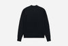 3Sixteen Alpaca Crewneck Sweater in Black