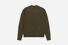 3Sixteen Alpaca Crewneck Sweater in Forest