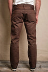 Freenote Cloth Rios Slim Straight in 15 Ounce Dark Brown