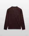 Reigning Champ Mid Weight Jersey Standard Long Sleeve in Oxblood