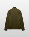 Reigning Champ Double Knit Rally Quarter Zip in Olive