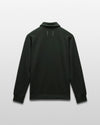 Reigning Champ Mid Weight Terry Rugby Sweatshirt in Petrol