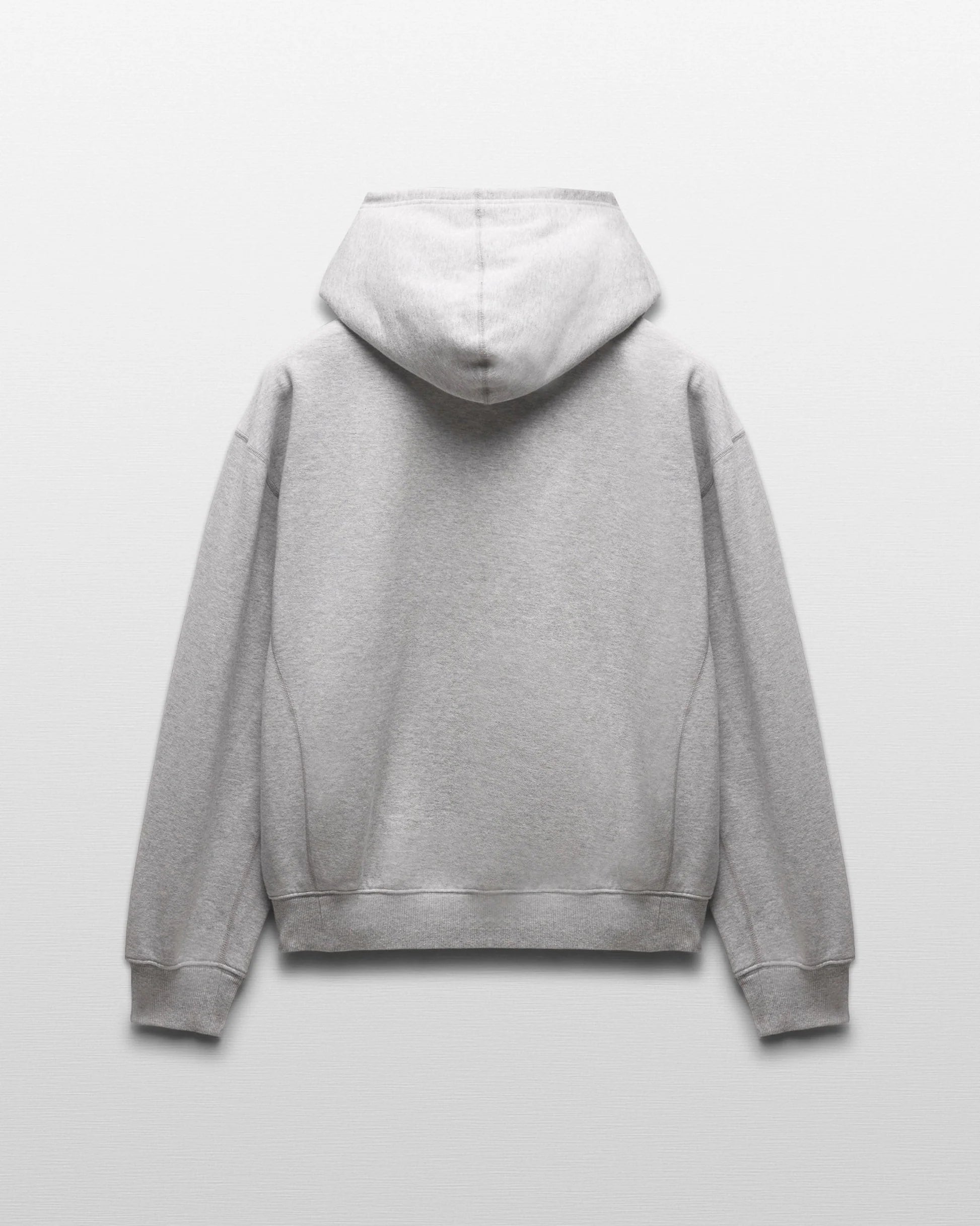 Reigning Champ Brushed Fleece '97 Relaxed Hoodie in Heather Grey