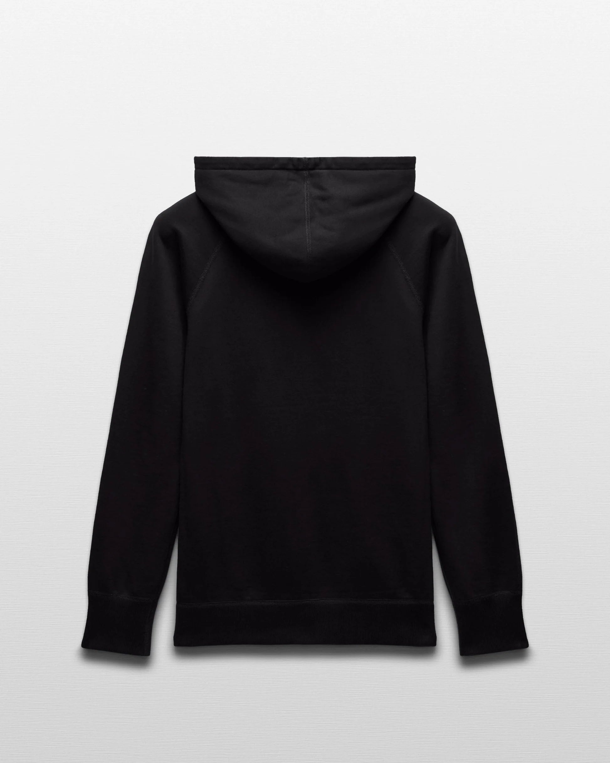 Reigning Champ Midweight Terry Slim Hoodie in Black