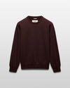 Reigning Champ Mid Weight Terry Standard Crewneck in Oxblood