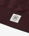 Reigning Champ Mid Weight Standard Zip Hoodie in Oxblood