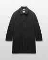 Reigning Champ Scout Coat in Black/Grey Wool Herringbone