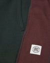 Reigning Champ Mid Weight Terry Racer Sweatpant in Petrol-Oxblood