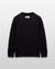 Reigning Champ Merino Honeycomb Crewneck in Black