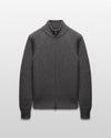 Reigning Champ Merino Honeycomb Track Jacket in Heather Carbon