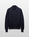 Reigning Champ Merino Honeycomb Track Jacket in Navy