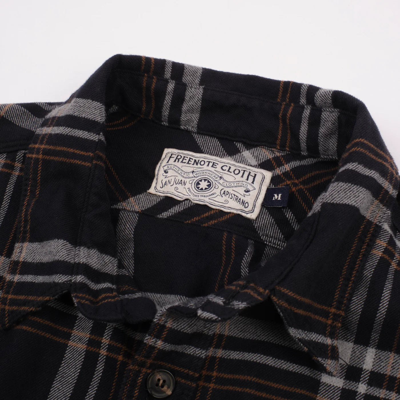 Freenote Cloth Utility in Black Plaid