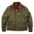 Freenote Cloth RJ-2 in Waxed Canvas 20 Ounce Olive Shearling