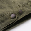 Freenote Cloth RJ-2 in Waxed Canvas 20 Ounce Olive Shearling