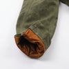 Freenote Cloth RJ-2 in Waxed Canvas 20 Ounce Olive Shearling