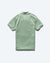 Reigning Champ Tech Pique Playoff Polo in Mineral Green