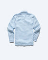 Reigning Champ Linen Palermo Shirt in Light Blue