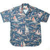 Freenote Cloth Hawaiian in 40s Blue