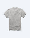 Reigning Champ Lightweight Terry Cut-Off T-Shirt in Heather Grey