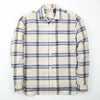 Freenote Cloth LS Hawaiian in Chalk Plaid