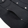 Freenote Cloth CD-1 in 17 Ounce Black Denim