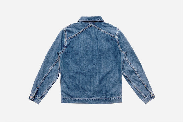 3Sixteen Lightweight Type 3s Denim Jacket in Washed 101x