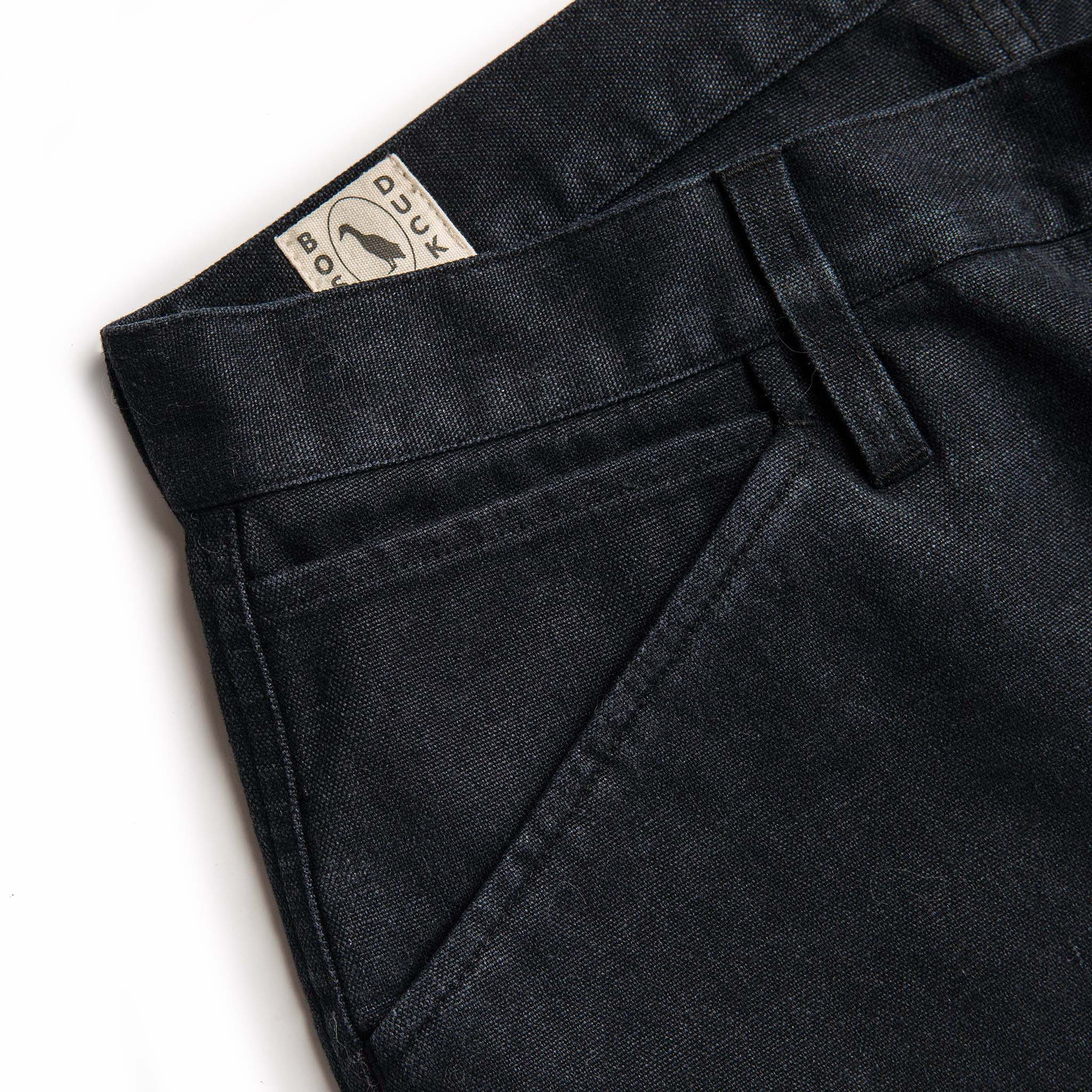 Taylor Stitch Camp Pant in Coal Boss Duck - Earl's Authentics