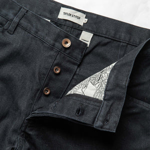 Taylor Stitch Camp Pant in Coal Boss Duck - Earl's Authentics