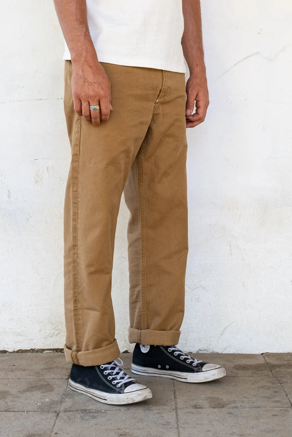 Freenote Cloth Deck Pant in Khaki - Earl's Authentics